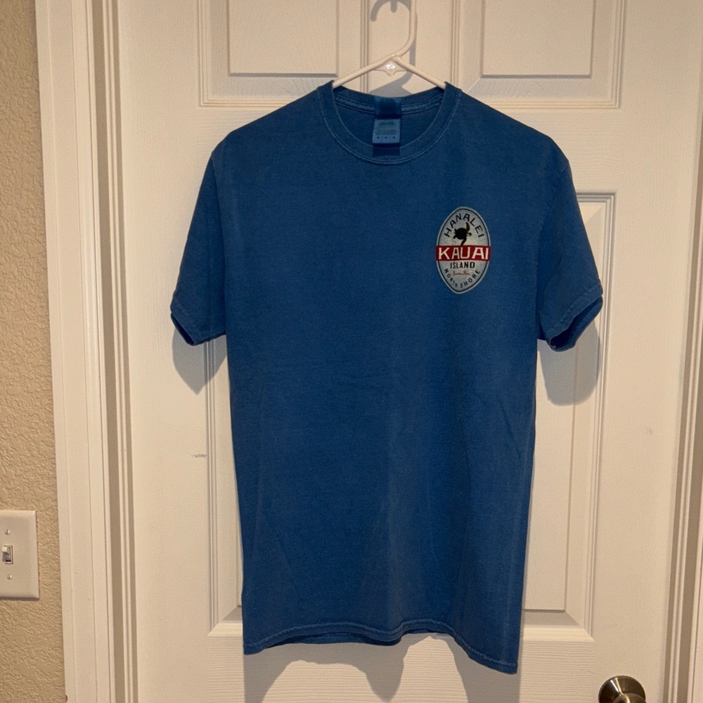 Gildan Blue Graphic Men's Tee
